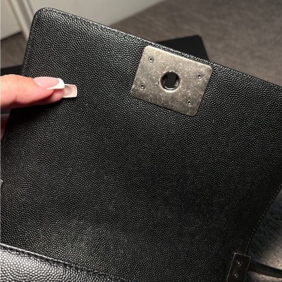 Chanel Small Boy Bag Caviar Leather - Picture 11 of 16